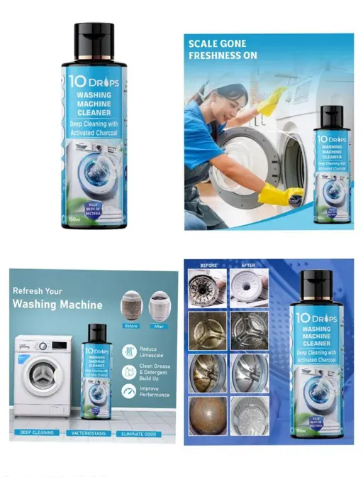 WASHING MACHINE CLEANER LIQUID
