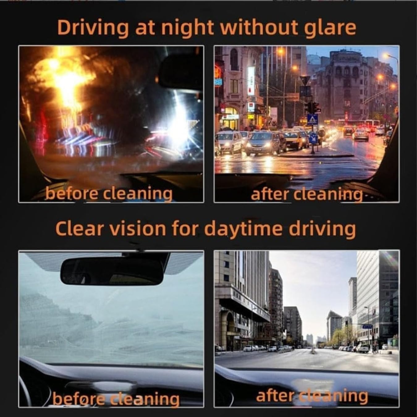 car Glass Oil Cleaner