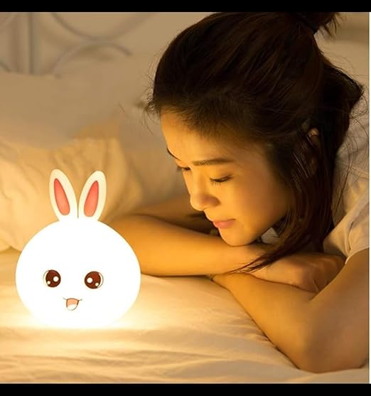 SILICONE RABBIT NIGHT LAMP