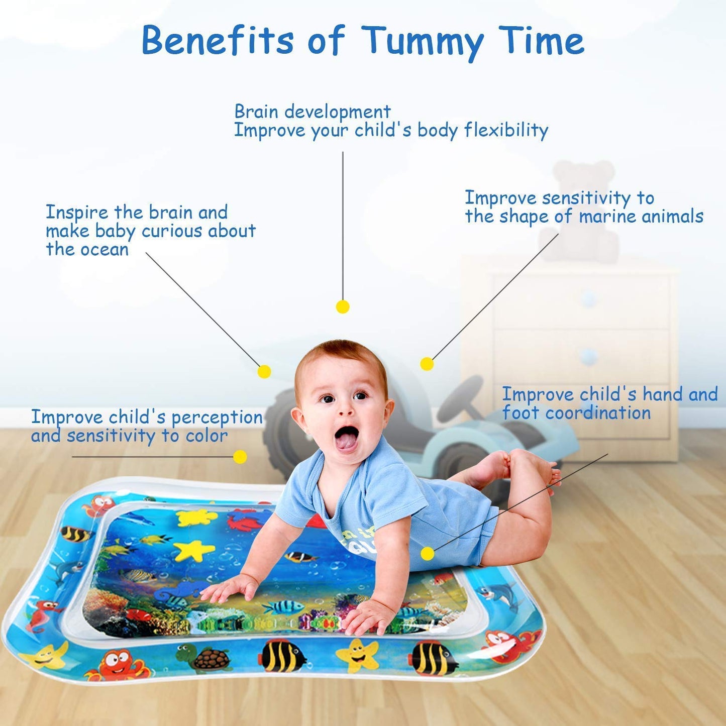 Baby  Slapped Pad water mat