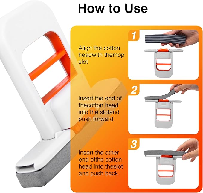 Small Foldable Desktop Mop MINI MOP