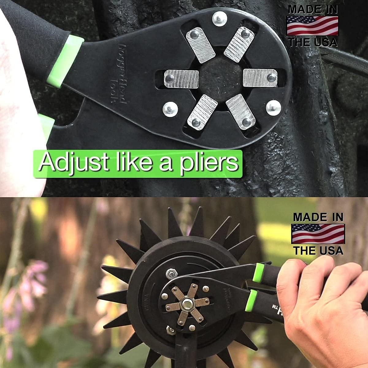 8 INCH ADJUSTABLE WRENCH HEXAGONE