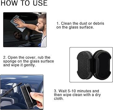 Nano Coat One Way Mirror sponge