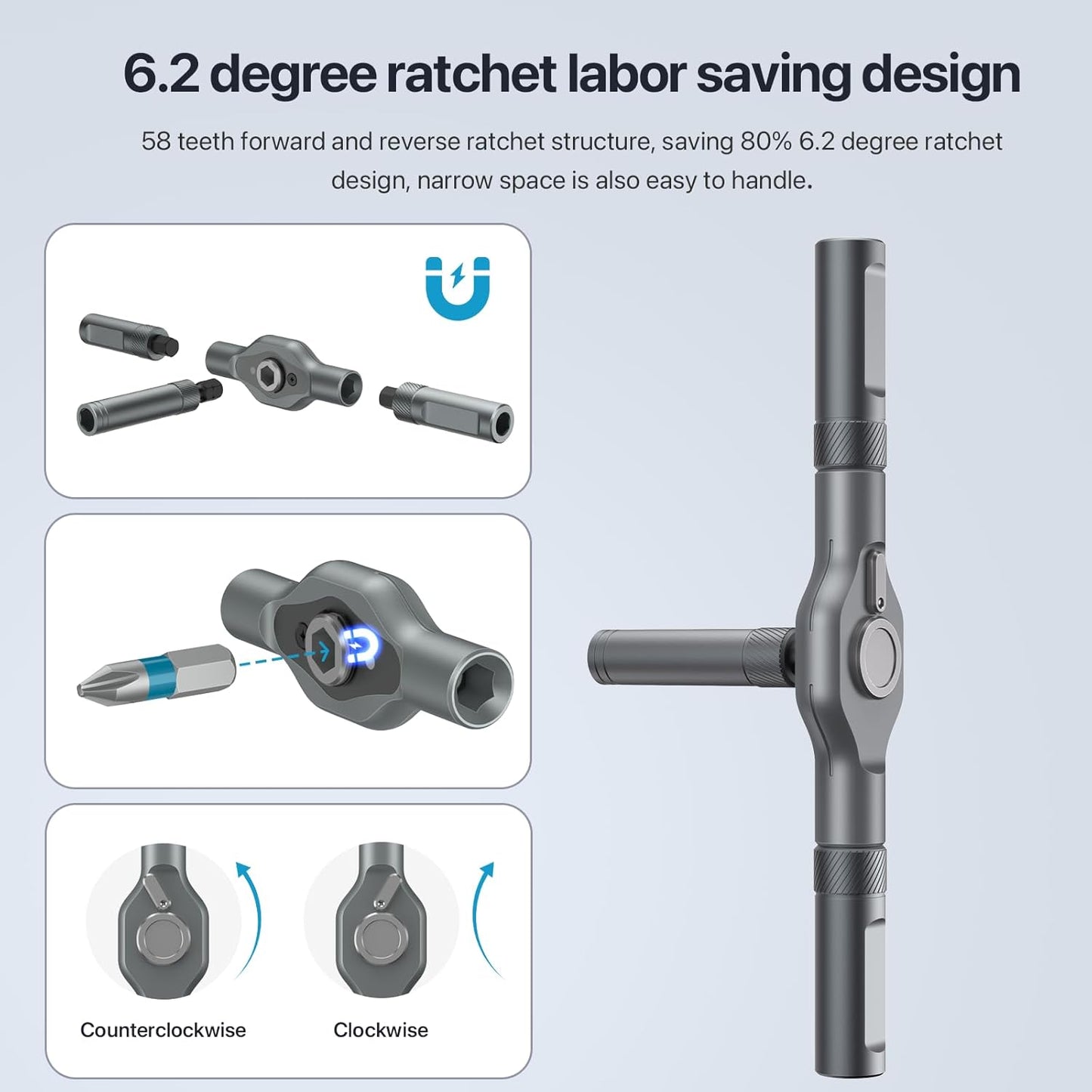 T SHAPE SCREWDRIVER 24 IN 1