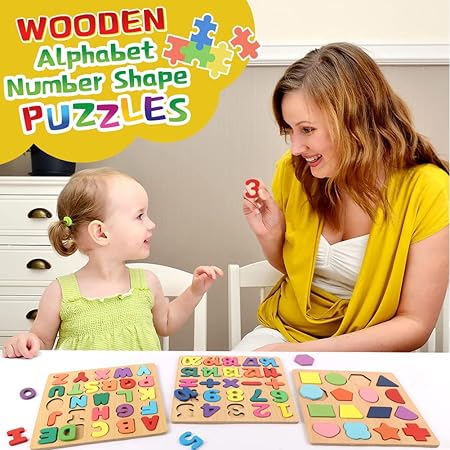 Wooden Number Puzzle