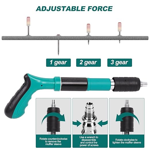 manual steel nail gun (20 NAIL) (NO BOX)