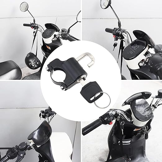 Motorcycle Helmet Lock