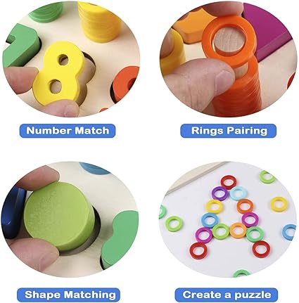 3 in 1 Wooden Puzzle