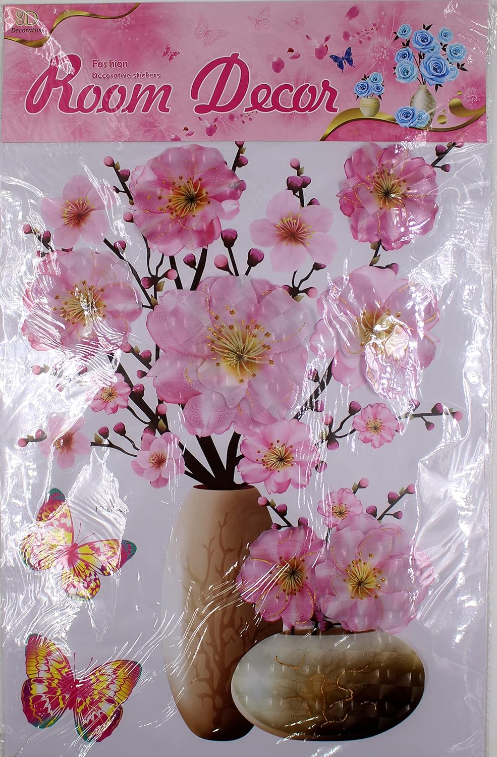 FLOWER WALL DECORATION STICKER (1 PIS)