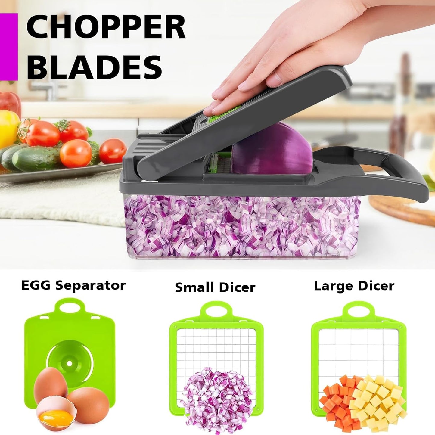 14 in 1 Food Chopper