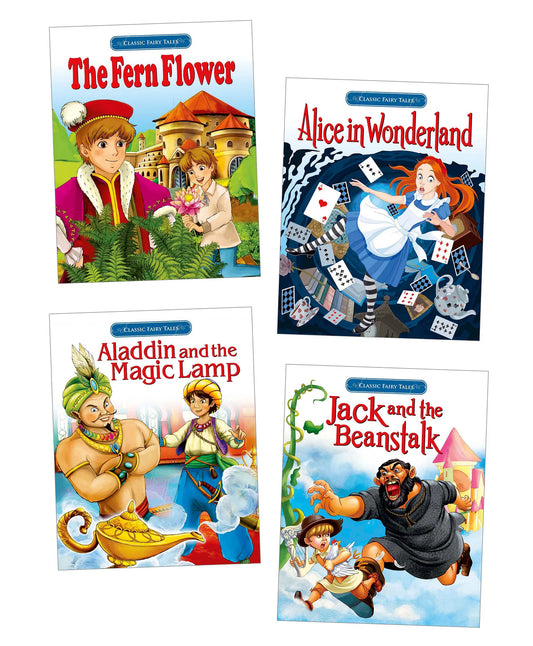 Pinwheel Classic Fairy Tales Story Books – Set of 4 | English | Illustrated Children's Books