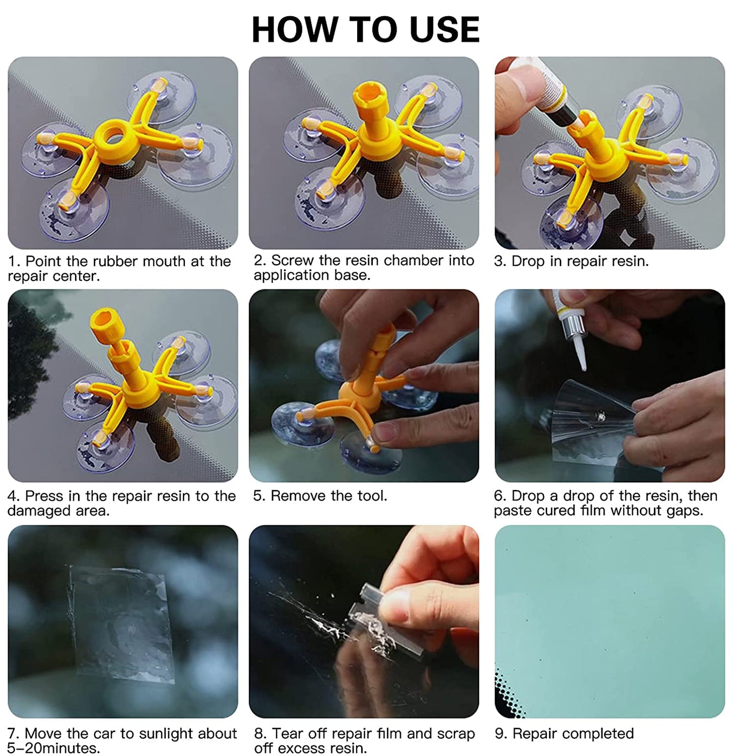 WINDSHIELD REPAIR KIT
