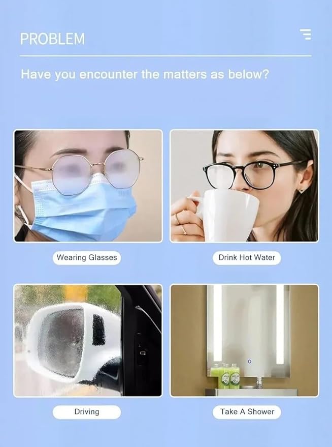 Lens Cleaning Wipes ANTI FOG WIPES(100 PCS)