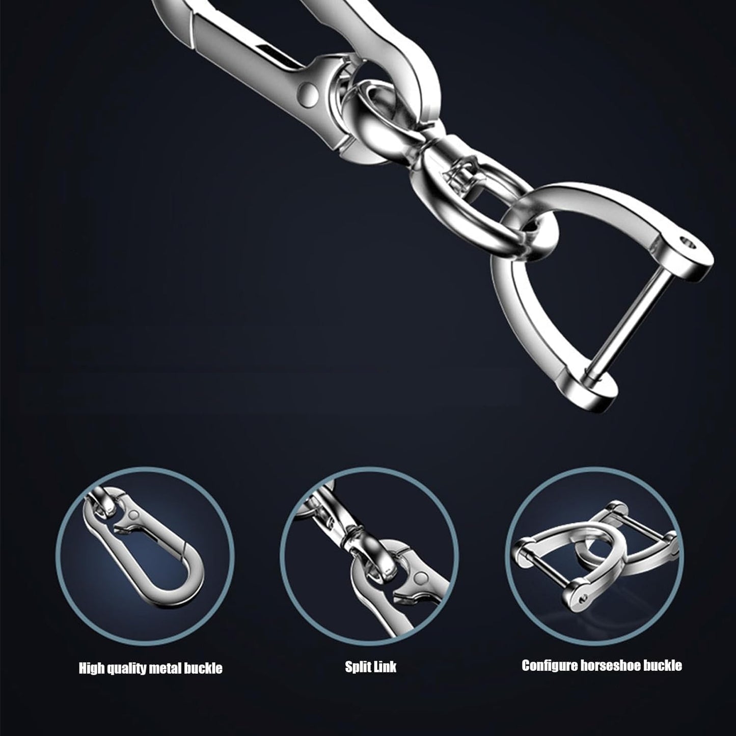 Car Keychain with Phone Number