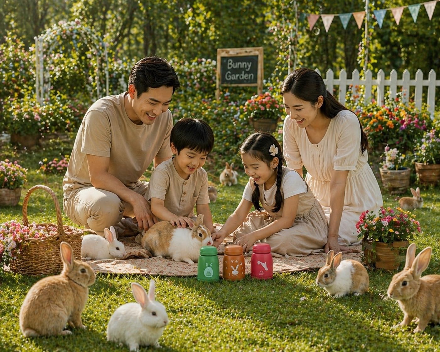 RABBIT WATER BOTTLE 330 ML