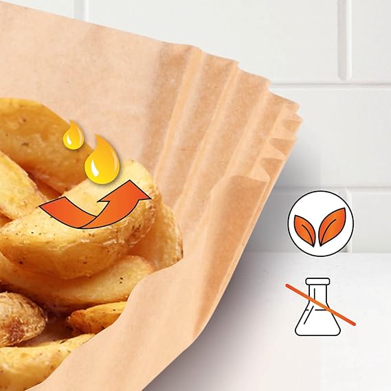 Air Fryer Paper Sheets (92-100  PCS)