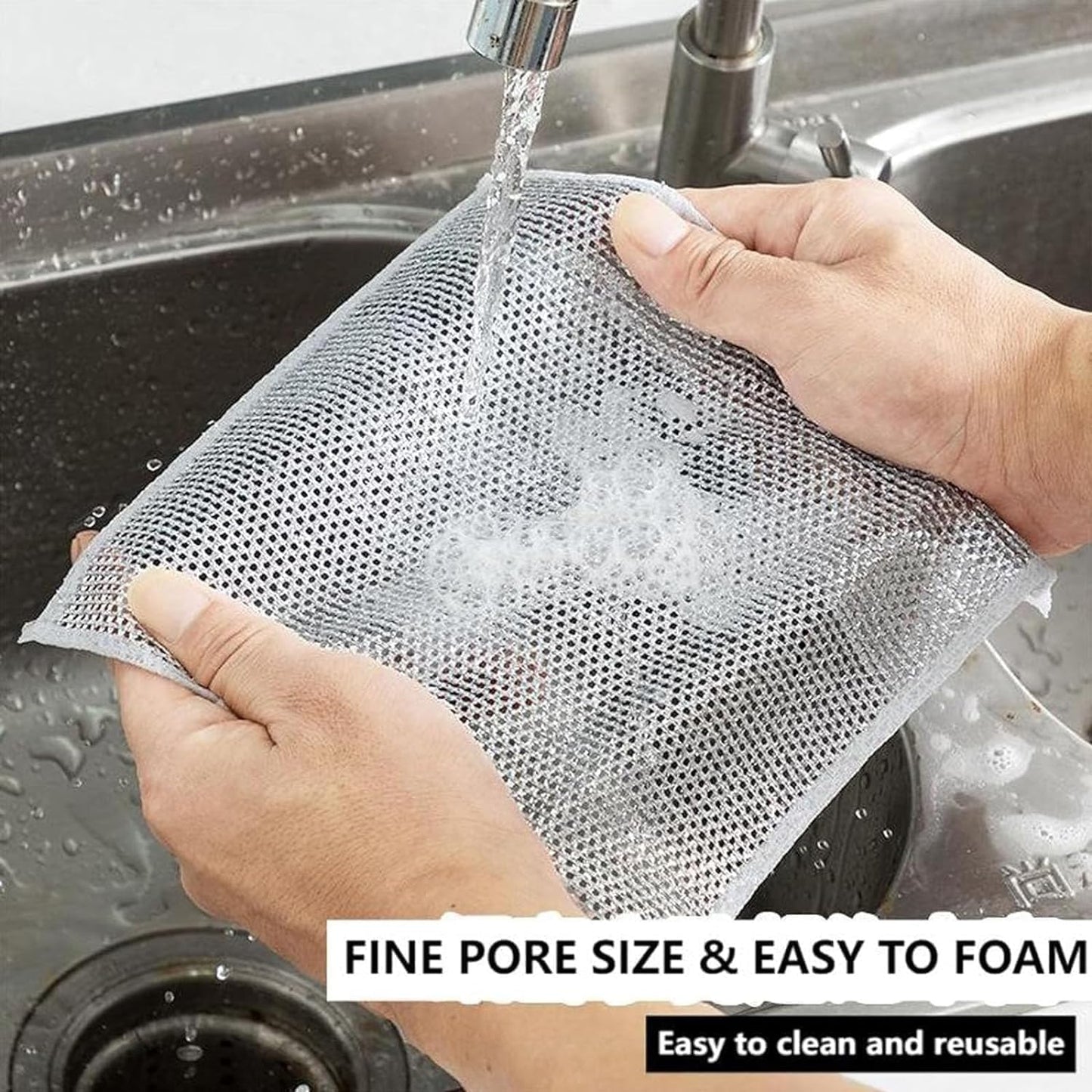 Double Layer Scrubbing Pad