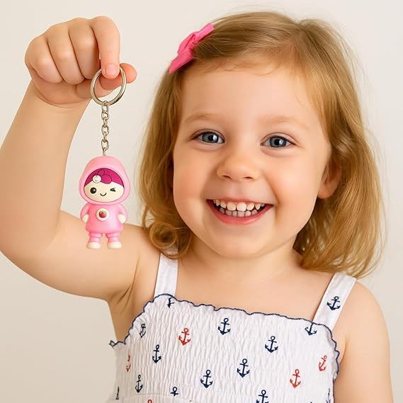 Doll Face Changing Keycain