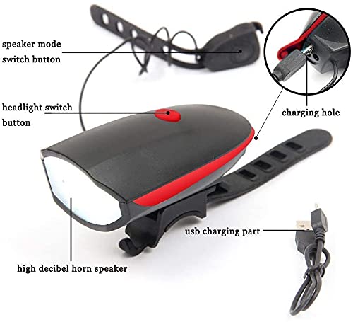 3 Mode Cycle Light With Horn