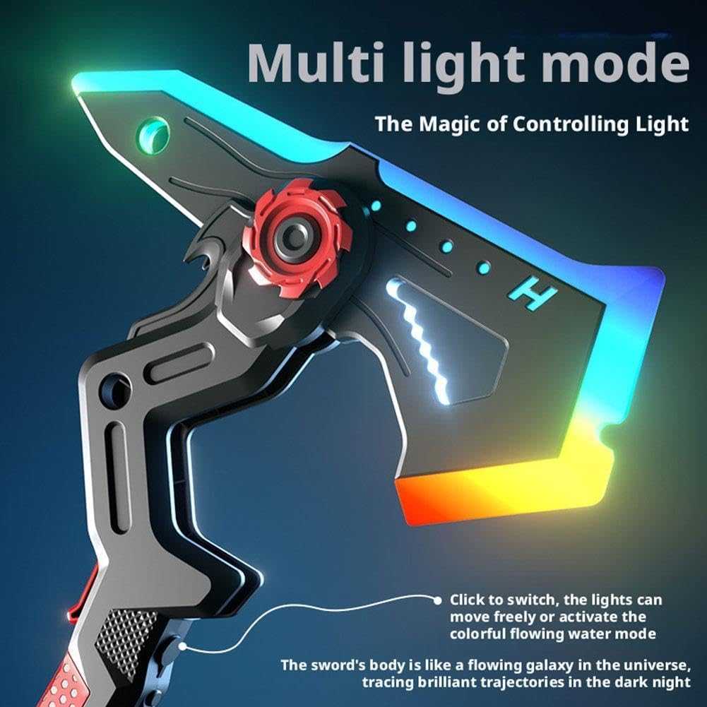 2 IN 1 LED AXE SWORD