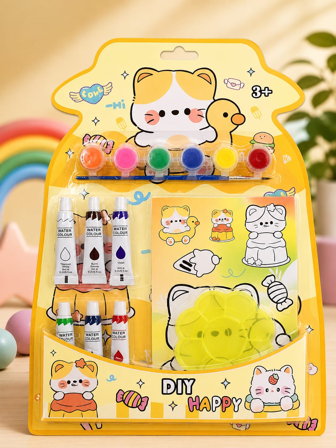 Kids Painting Kit with Water Colors