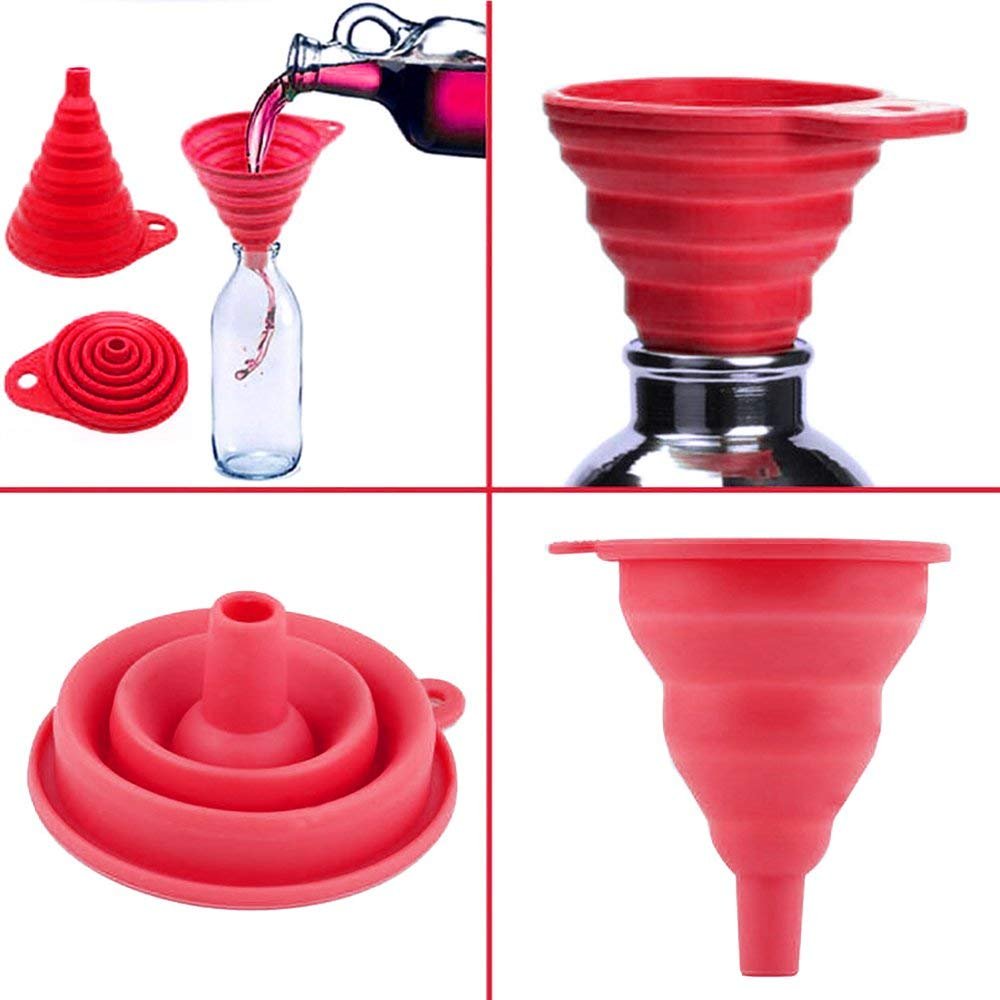 SILICONE FOLDABLE FUNNEL SMALL