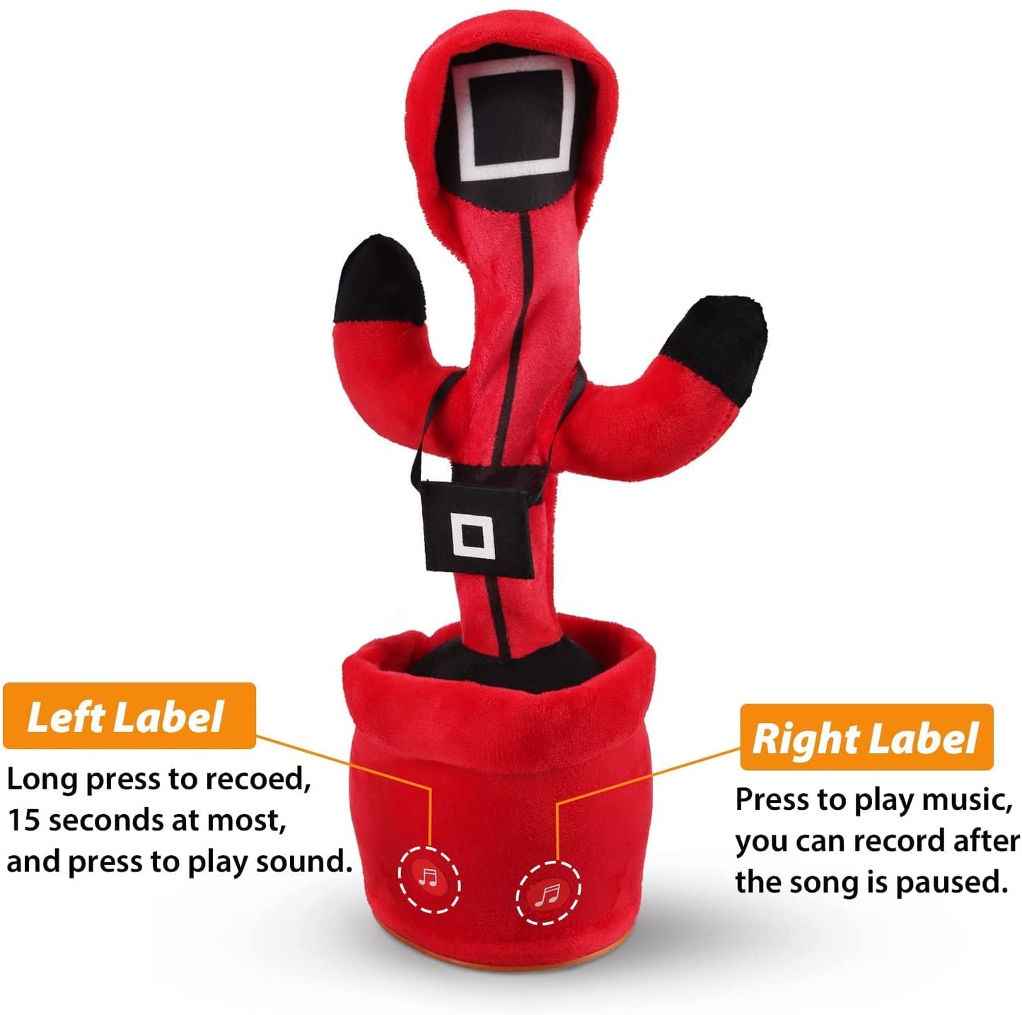 SQUID DANCING TOYS CACTUS