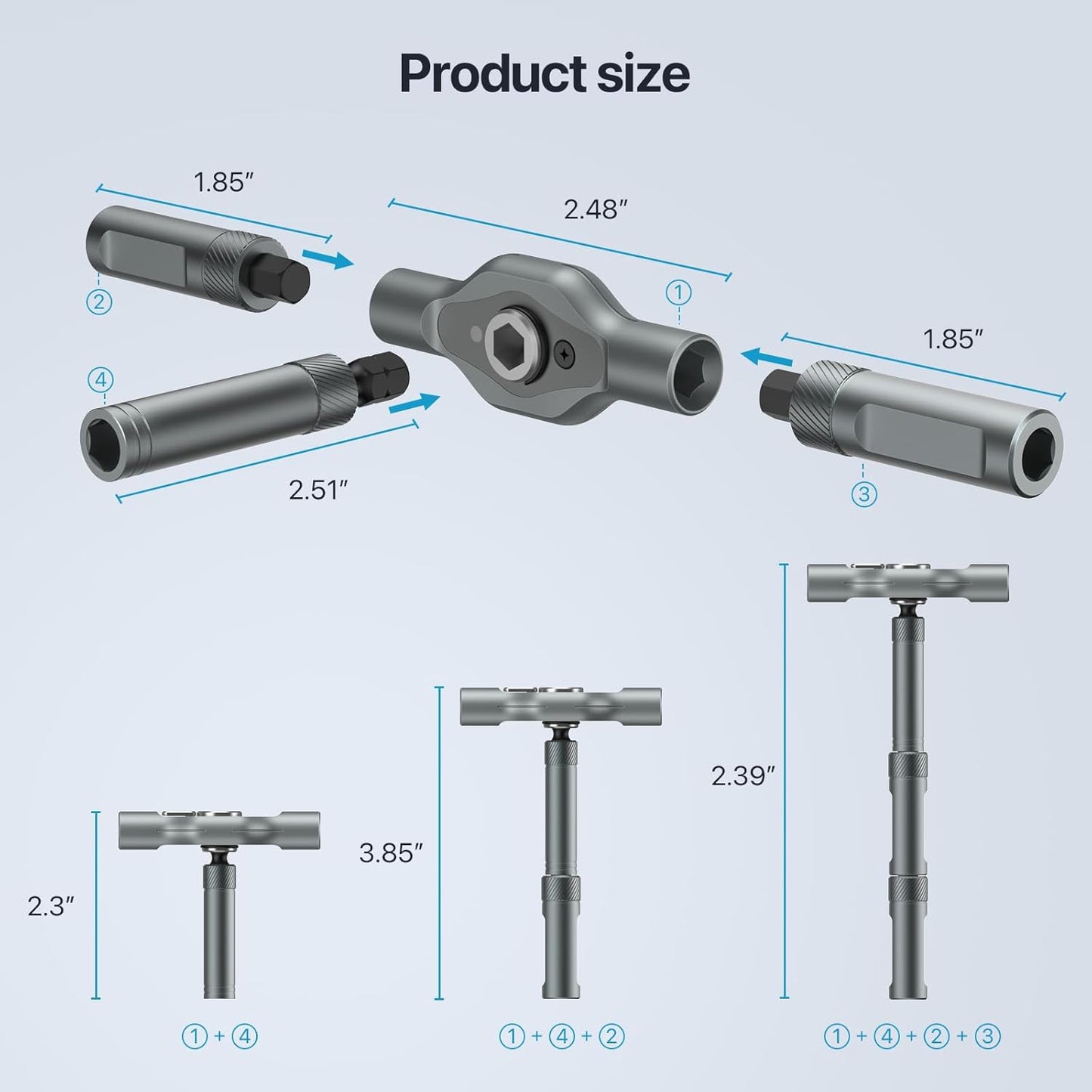 T SHAPE SCREWDRIVER 24 IN 1