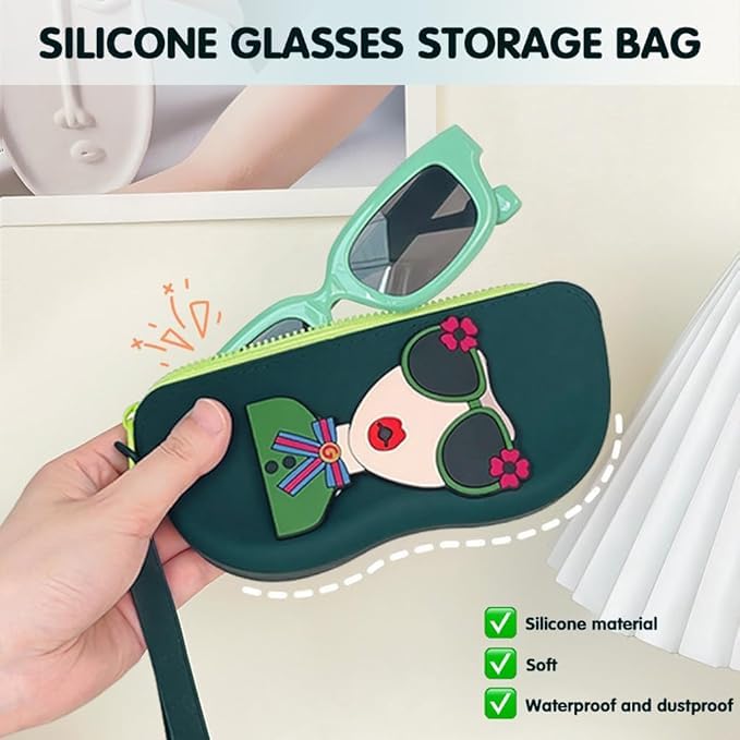 SILICONE SUNGLASS CASE