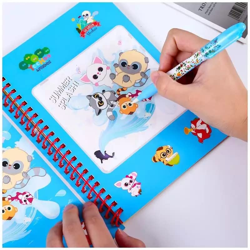 MAGIC WATER BOOK WITH PEN