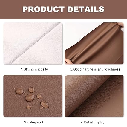 Leather Repair Patch BROWN (60*30 CM)