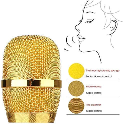 Round Microphone Wireless Bluetooth
