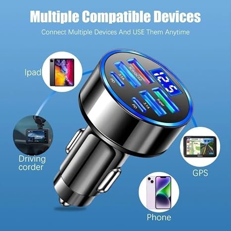 6 In 1 Car Charger