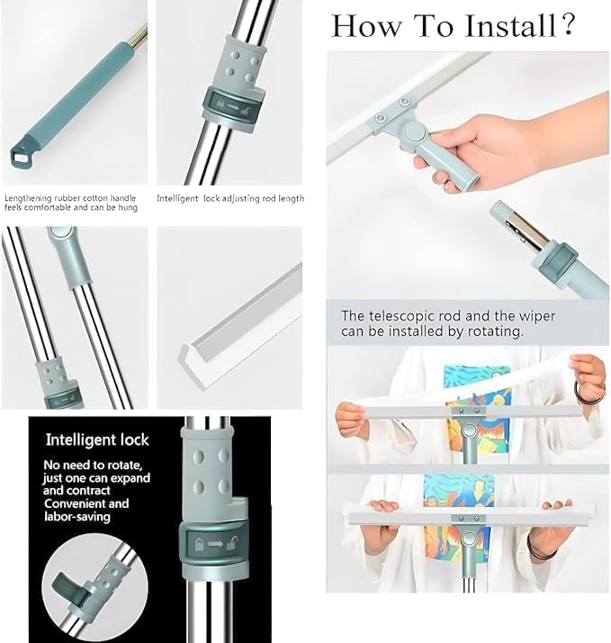 HEAVY BATHROOM CLEANING WIPER