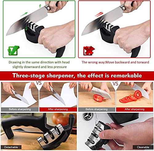 3 Stage Knife Sharpner [LOW QUALITY]