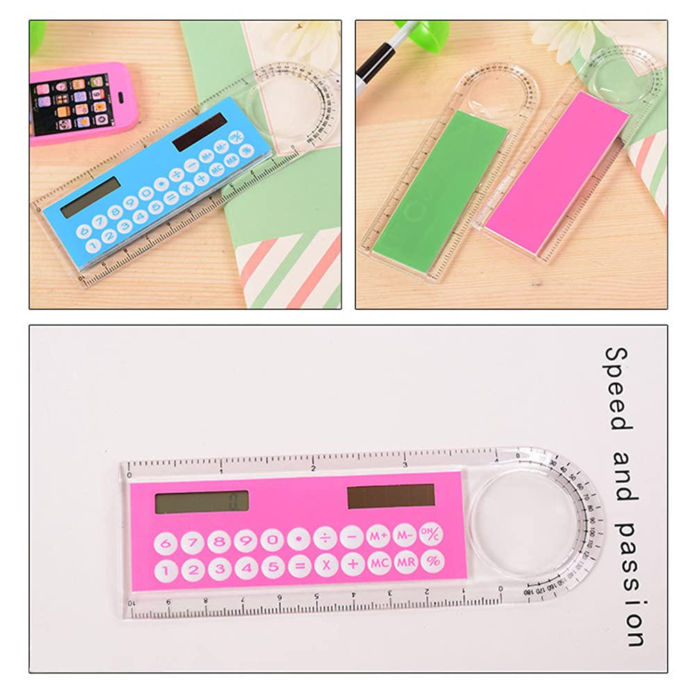 10 Cm Scale with Digital Calculator