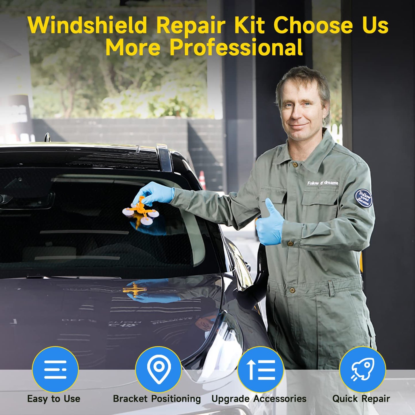 WINDSHIELD REPAIR KIT
