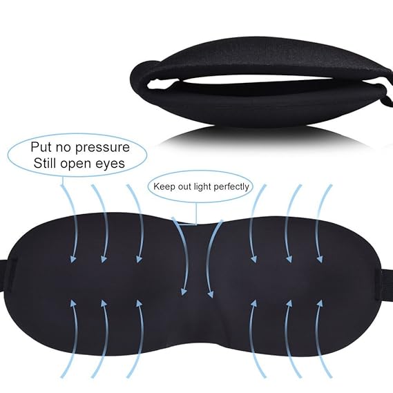 NEW BLACK EYE MASK