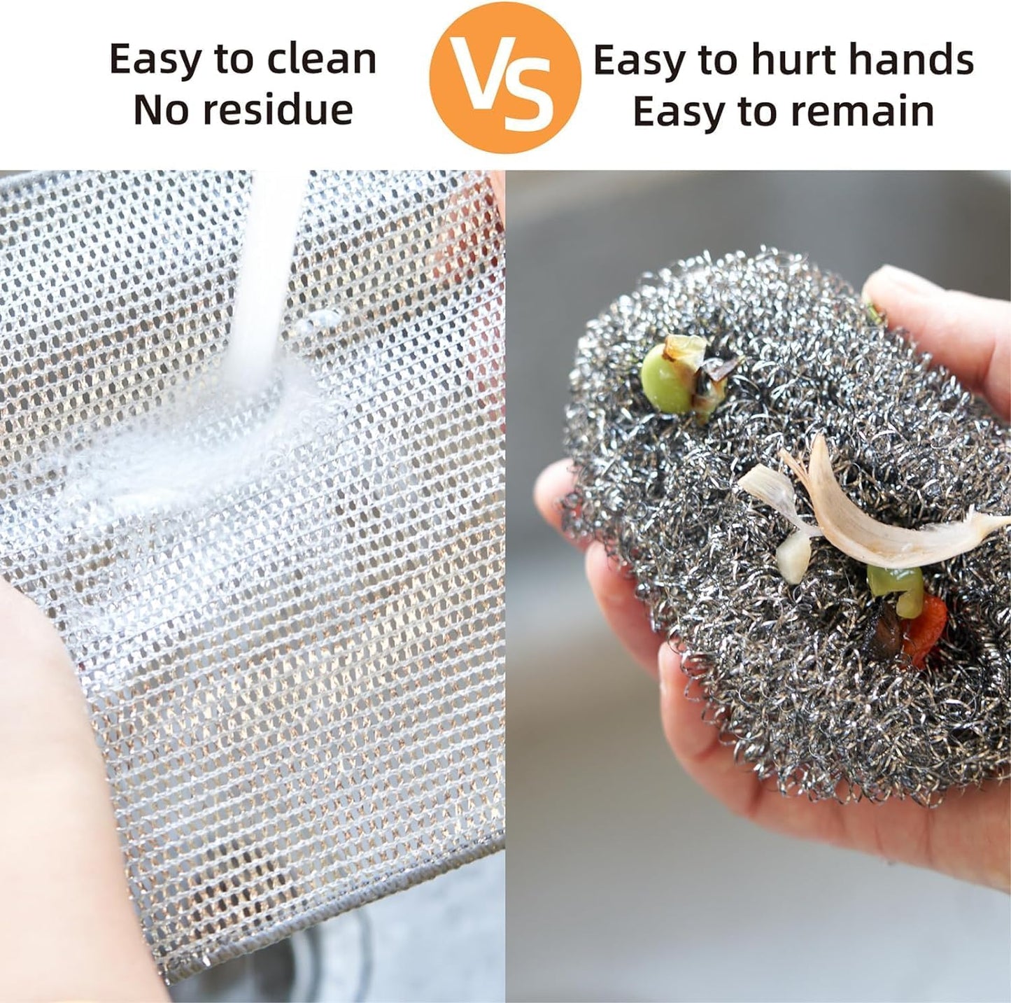 Double Layer Scrubbing Pad