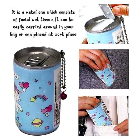 Unicorn Wet Wipes Can