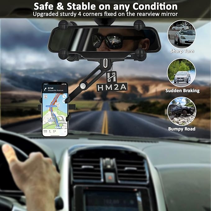 Mirror Phone Holder