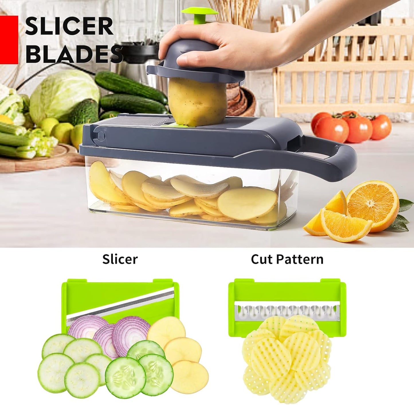 14 in 1 Food Chopper