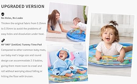 Round Baby Water Play Mat