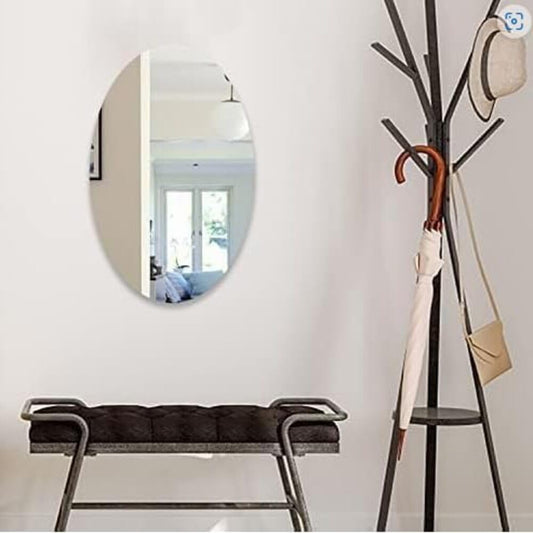 Ovel Shape Sticker Mirror (30*45)