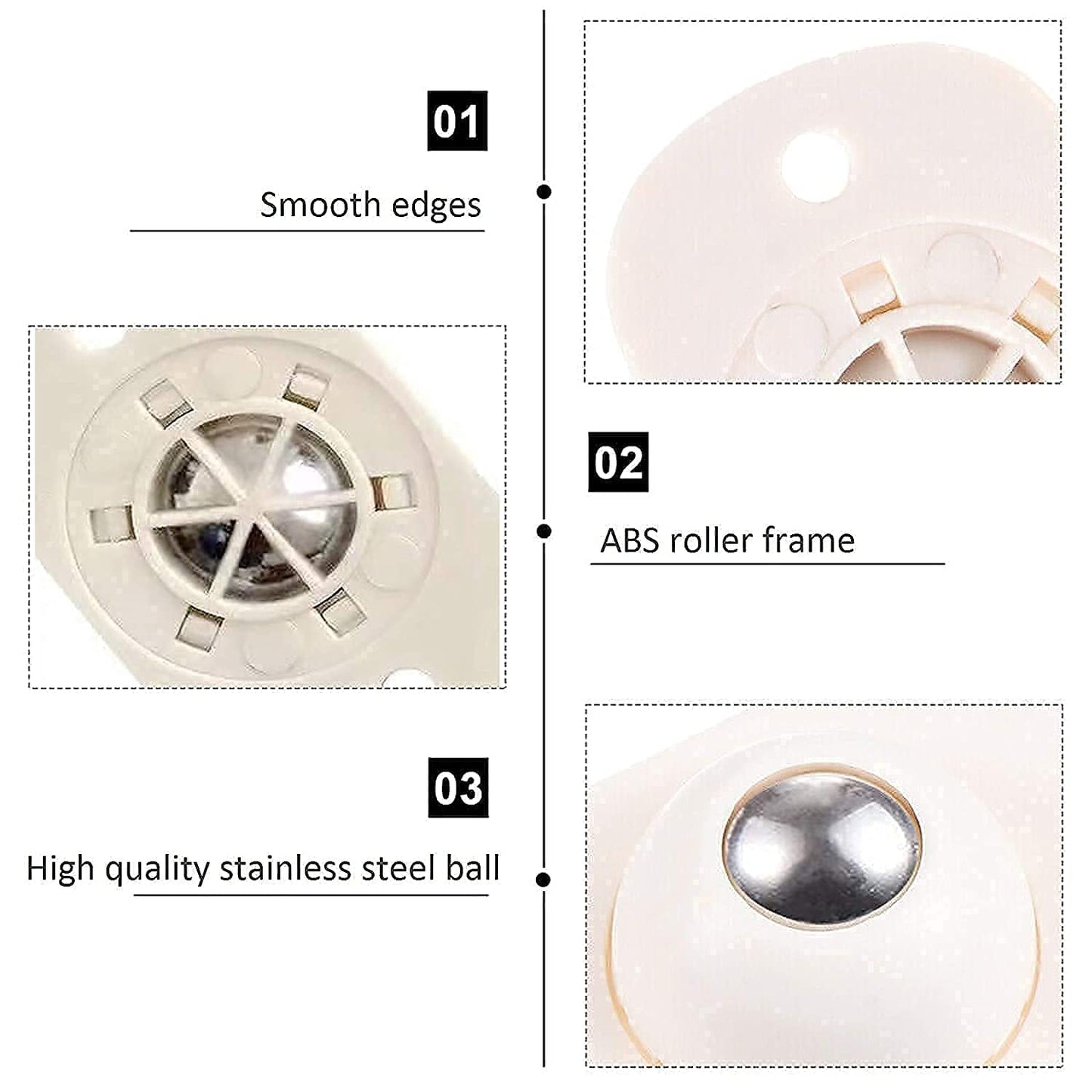 Swivel Casters Wheel (4 PIS)