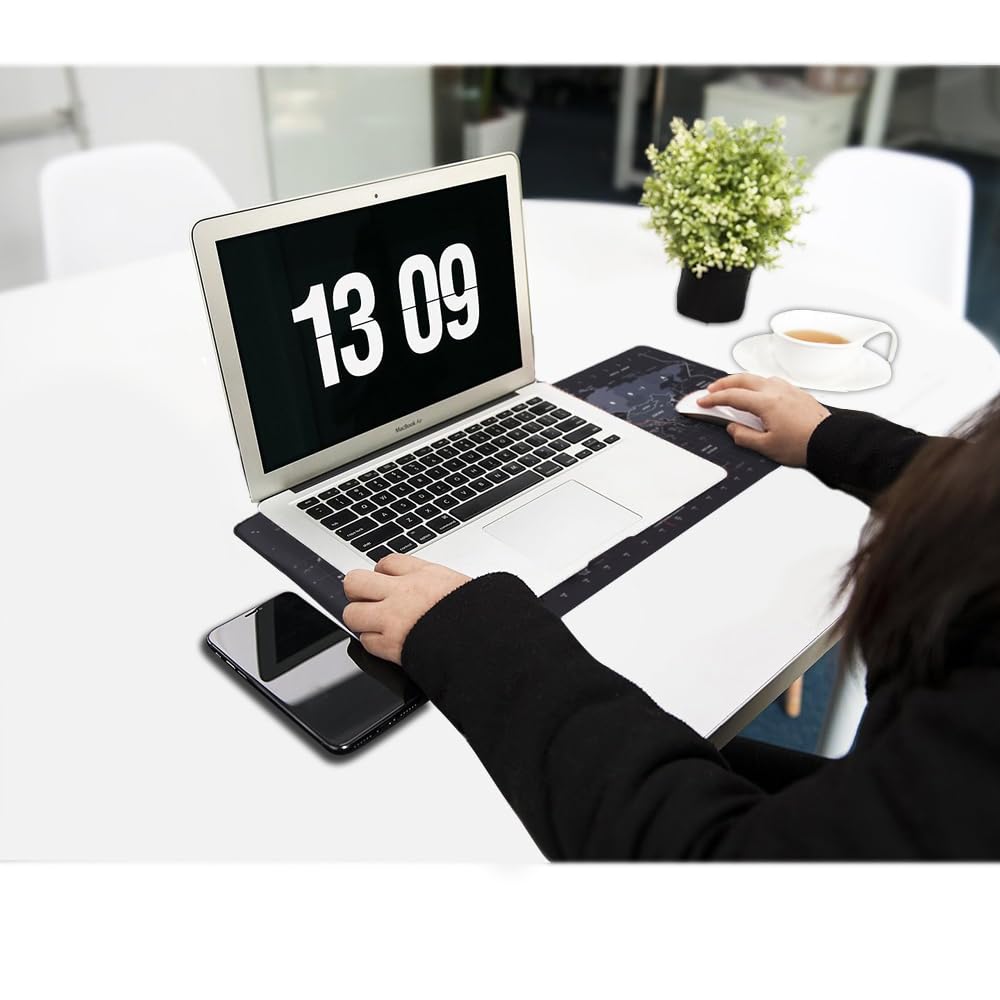 World Map Keyboard Mat