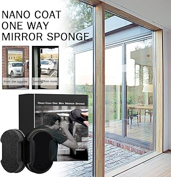 Nano Coat One Way Mirror sponge