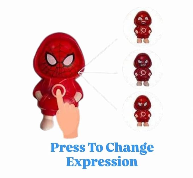 Spidermen Face Changing Keychain