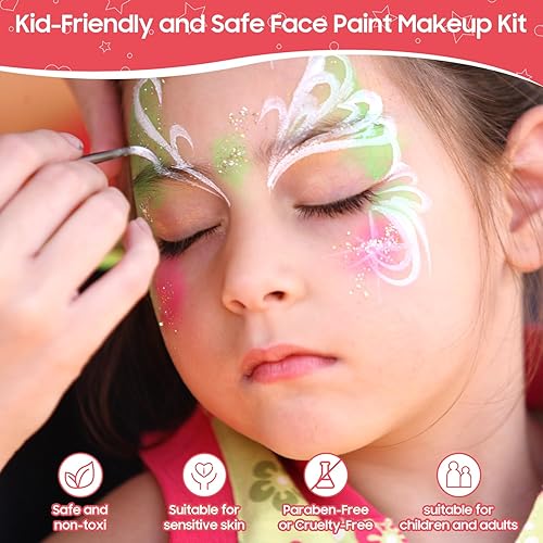 Professional Face Painting Kit – 42 pcs
