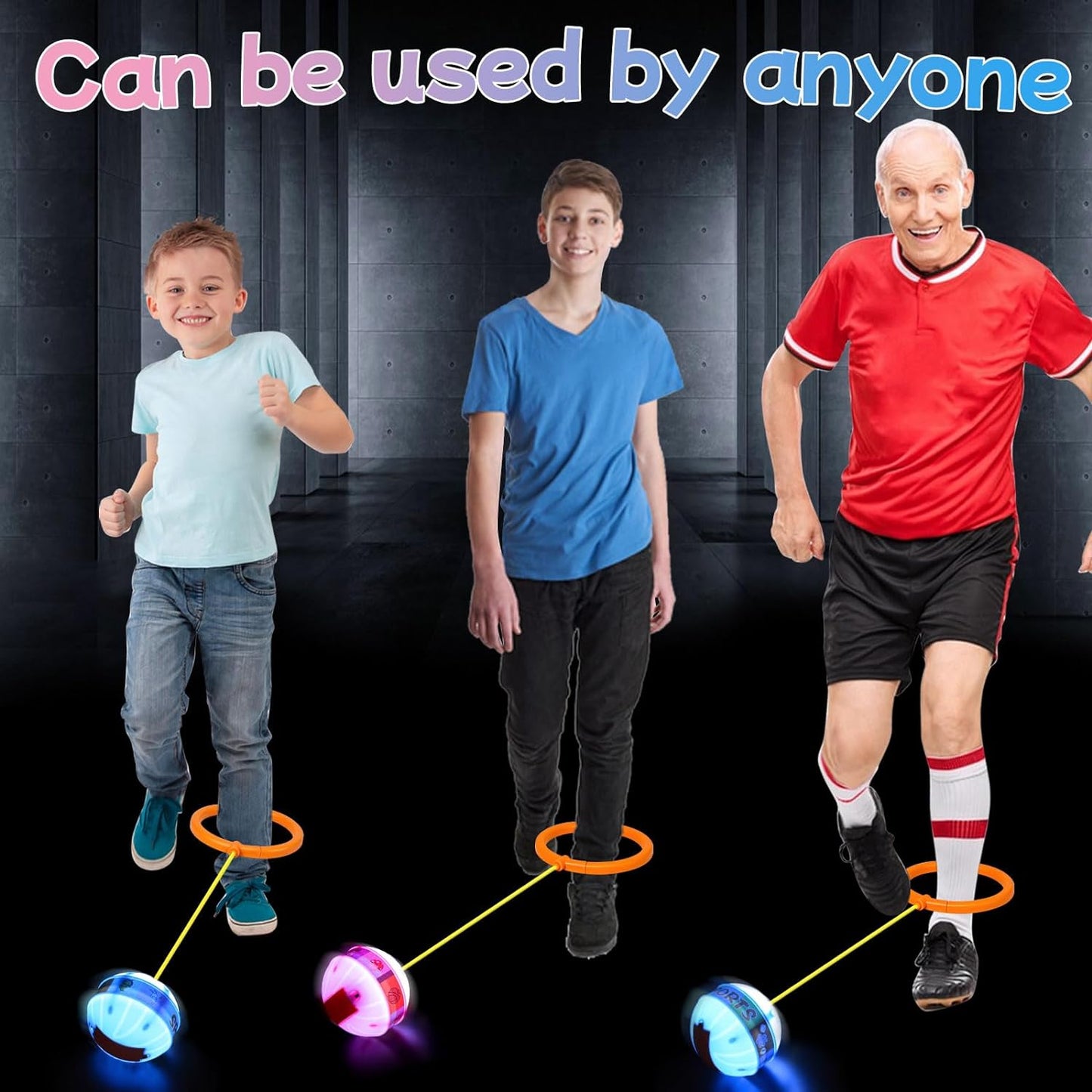 Jumping Ball Glowing Bouncing Ball
